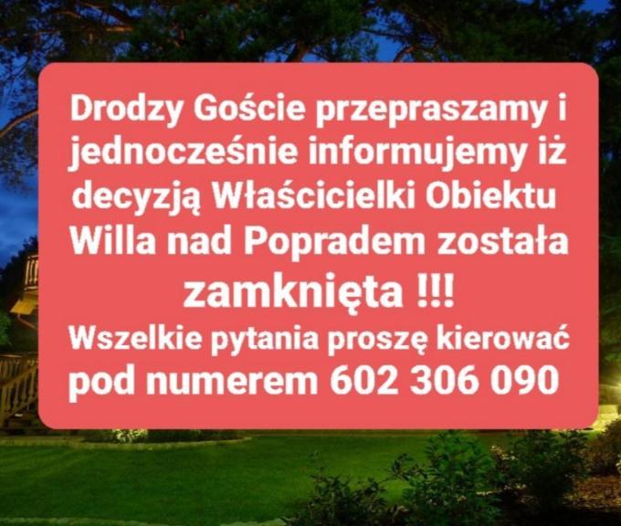 Willa nad Popradem Bed and Breakfast Piwniczna-Zdroj Exterior foto